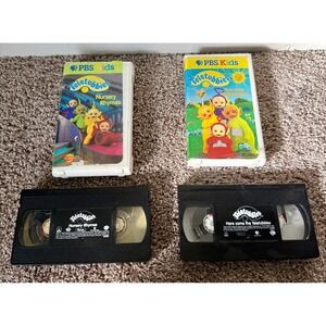 PBS Kids Teletubbies VHS Bundle Nursery Rhymes & Here Come the Teletubbies